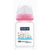 GLASS FEEDING BOTTLE COLORED 60ml