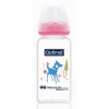 GLASS FEEDING BOTTLE COLORED 160ML